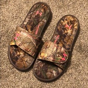 Under Armour Camo Slides